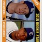 2015 Topps Heritage 49 Cory Spangenberg RC/Rymer Liriano RC