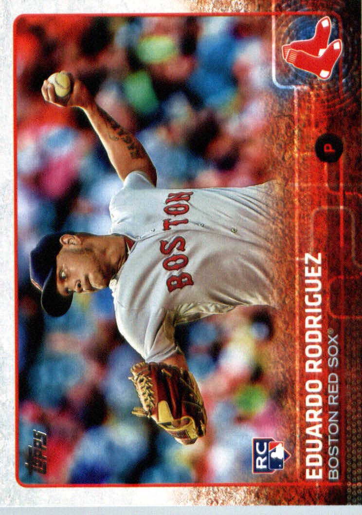 2015 Topps Update US127A Eduardo Rodriguez RC