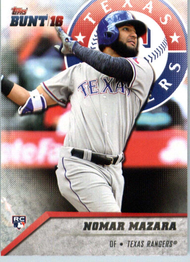 2016 Topps Bunt 183 Nomar Mazara RC