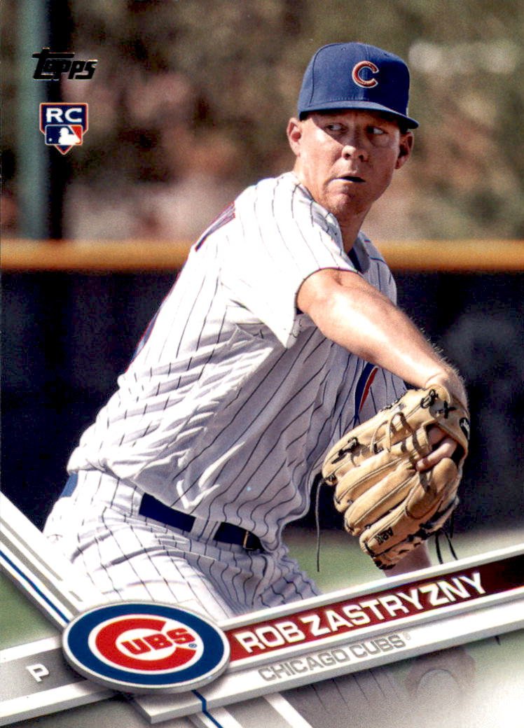2017 Topps 478 Rob Zastryzny RC
