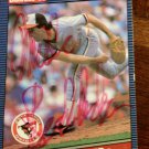 1986 Donruss #47 Mike Boddicker Autograph 1986 Donruss #47 Mike Boddicker Autograph