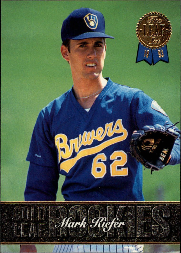 1993 Leaf Gold Rookies R3 Mark Kiefer