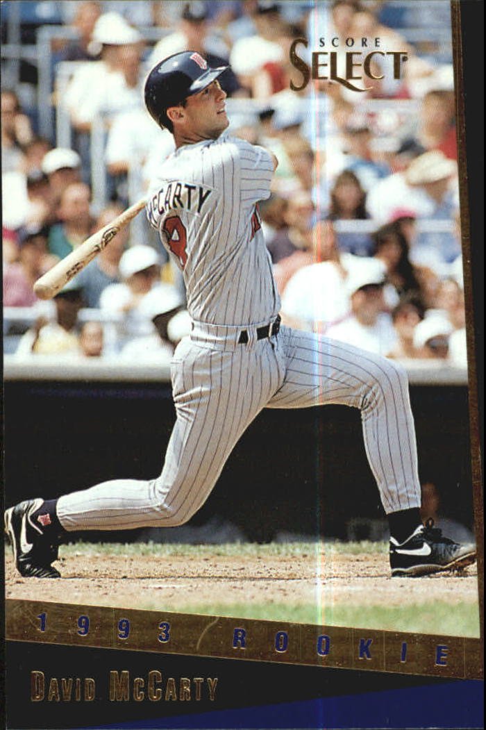 1993 Select Rookie/Traded 45T David McCarty