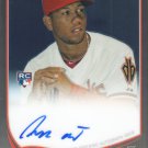 2013 Topps Chrome Rookie Autographs 189 Alfredo Marte