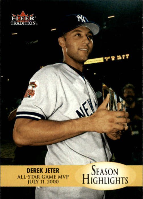 2000 Fleer Tradition Update 5 Derek Jeter SH