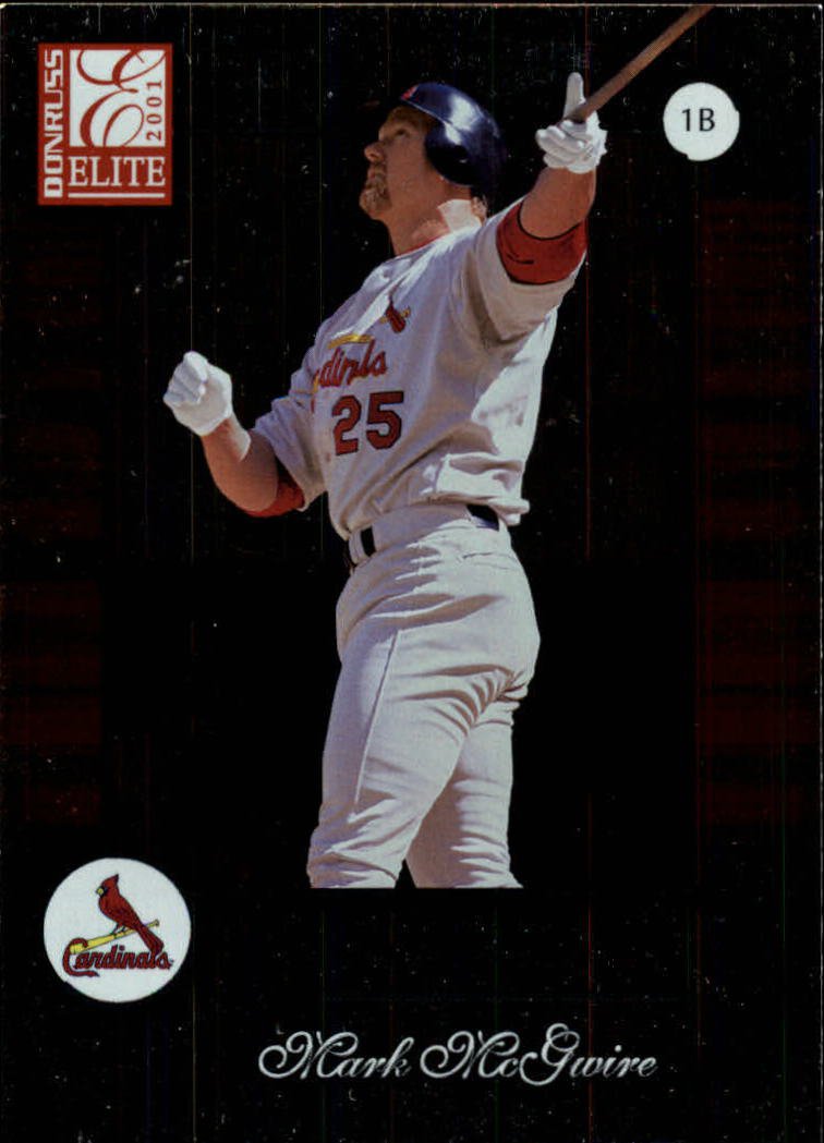 2001 Donruss Elite 15 Mark McGwire