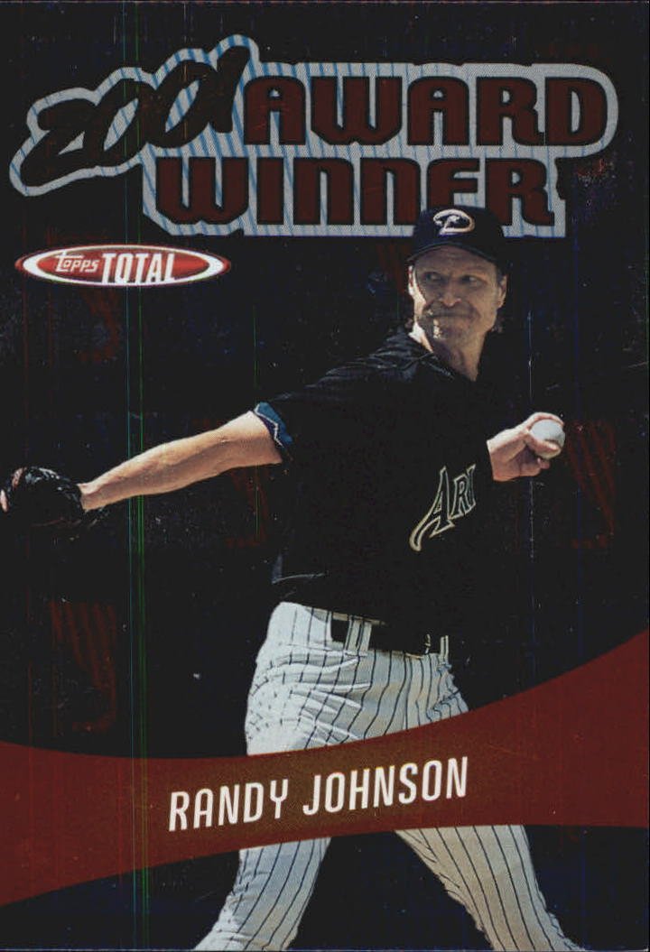 2002 Topps Total Award Winners AW5 Randy Johnson