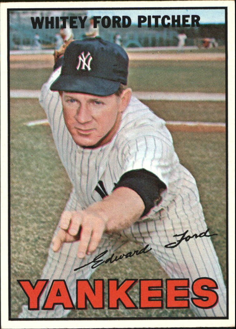 1967 Topps 5 Whitey Ford