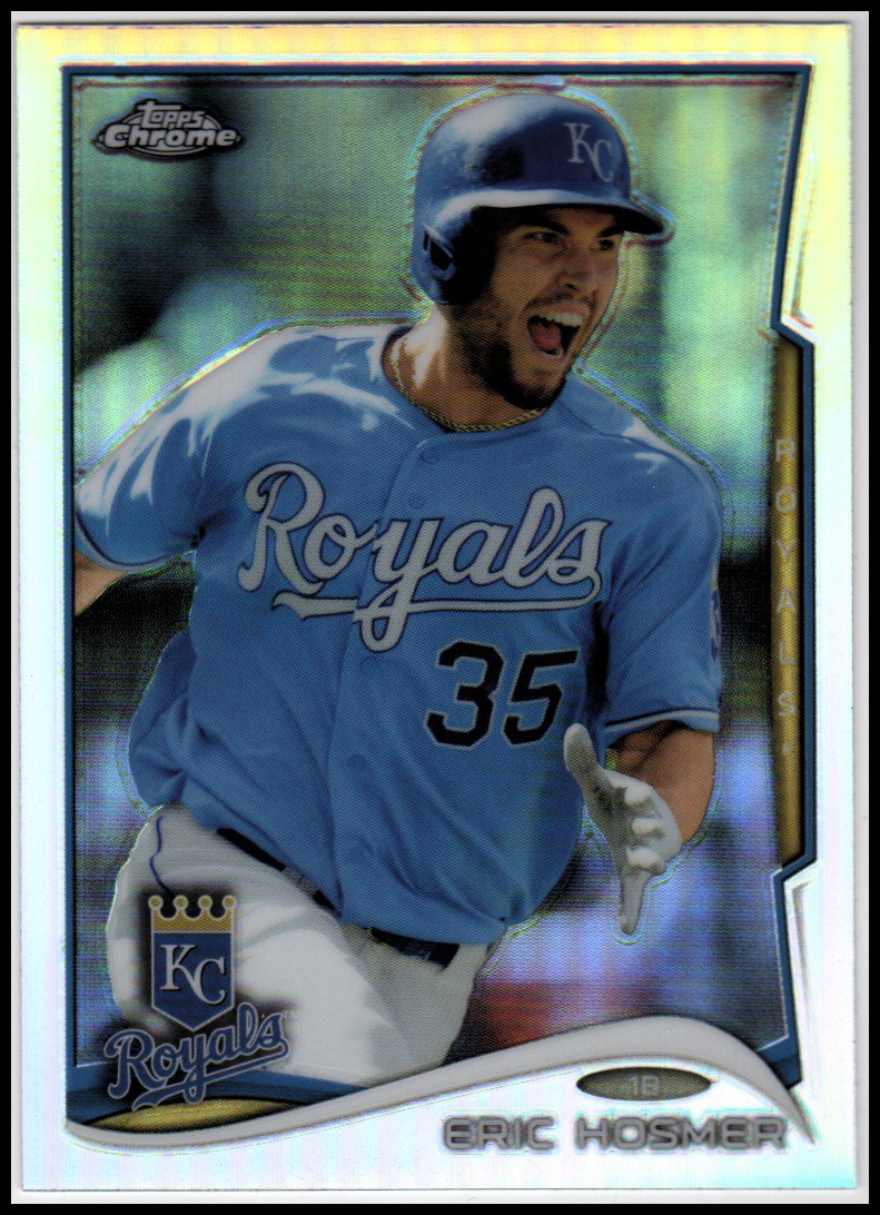 2014 Topps Chrome Refractors 159 Eric Hosmer
