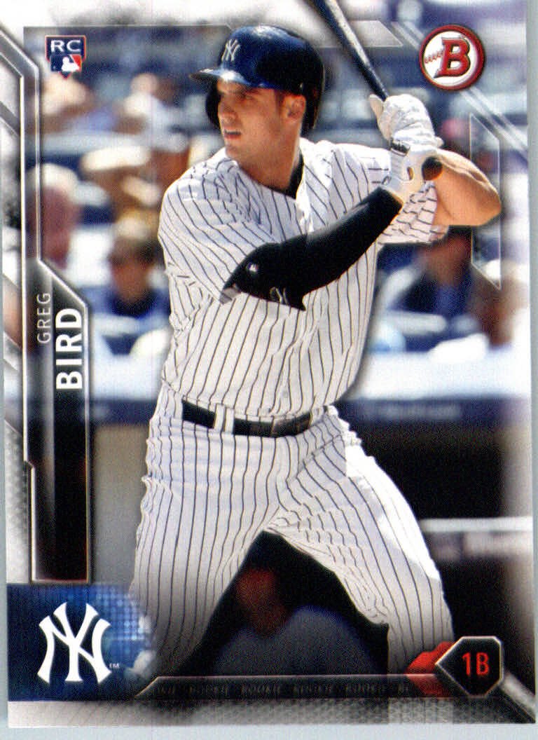2016 Bowman 132 Greg Bird RC
