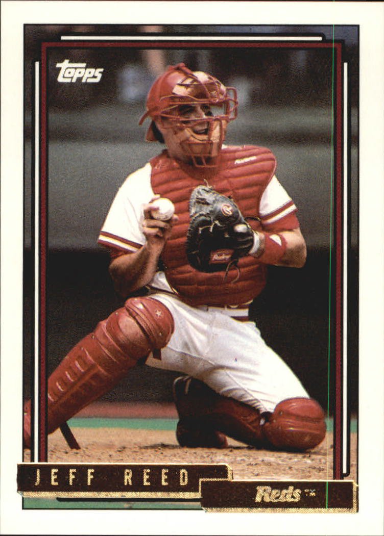 1992 Topps Gold 91 Jeff Reed