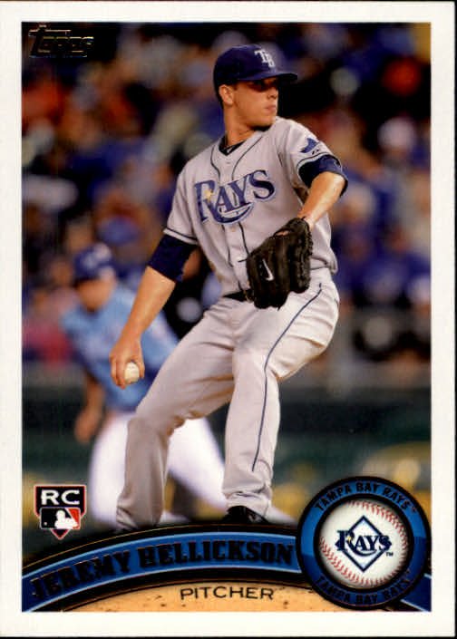 2011 Topps 165 Jeremy Hellickson RC