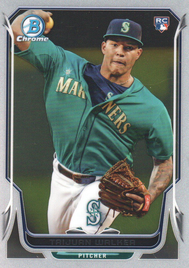 2014 Bowman Chrome 21A Taijuan Walker RC