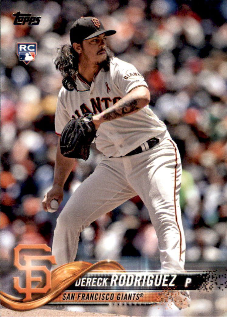 2018 Topps Update US270 Dereck Rodriguez RC