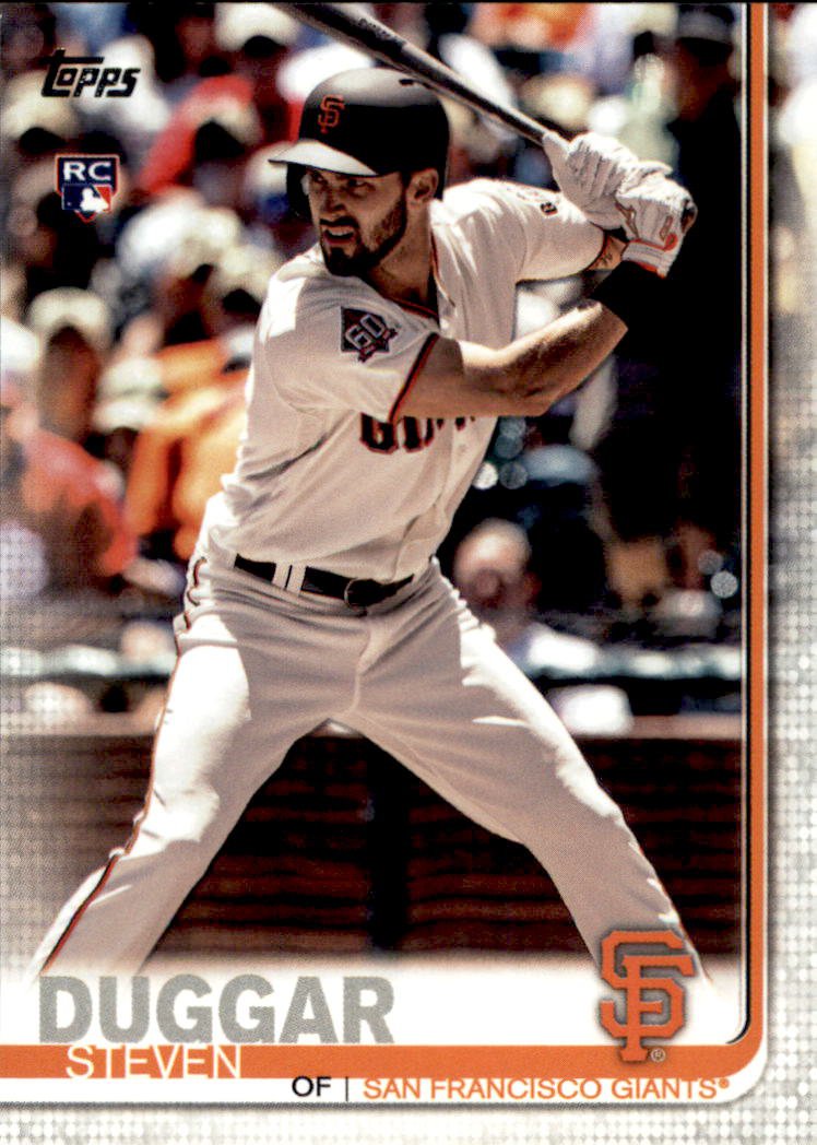 2019 Topps 190 Steven Duggar RC