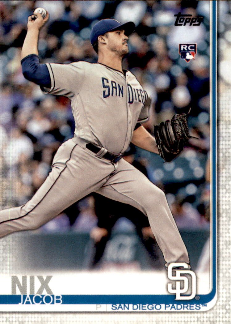 2019 Topps 33 Jacob Nix RC