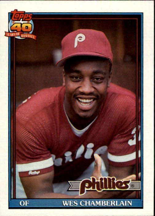1991 Topps 603A W.Chamberlain RC ERR