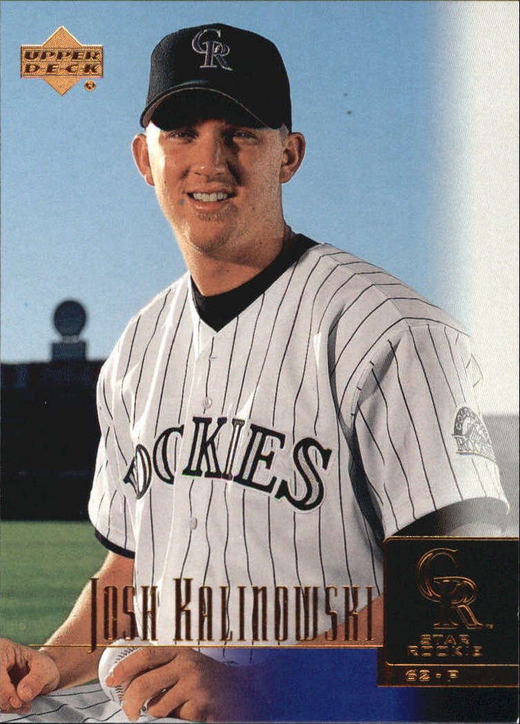 2001 Upper Deck 12 Josh Kalinowski SR