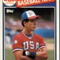 1985 Topps 391 Flavio Alfaro OLY RC