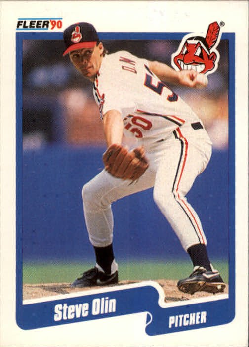 1990 Fleer 499 Steve Olin RC