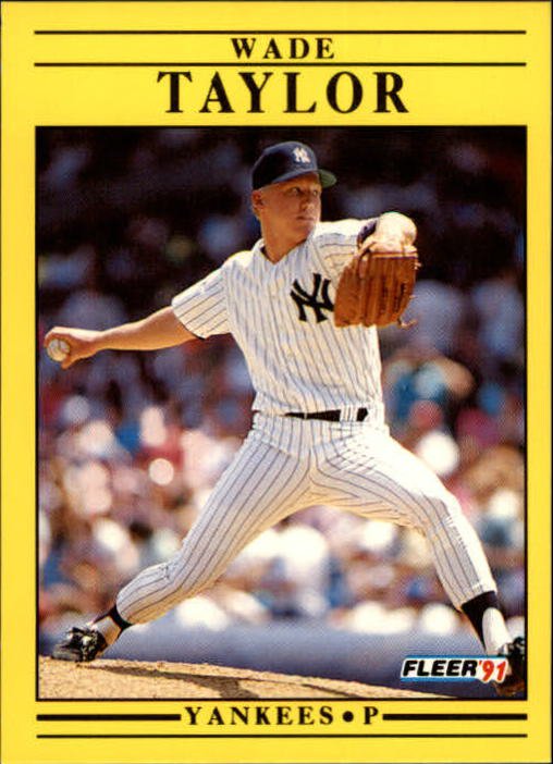 1991 Fleer Update 48 Wade Taylor RC