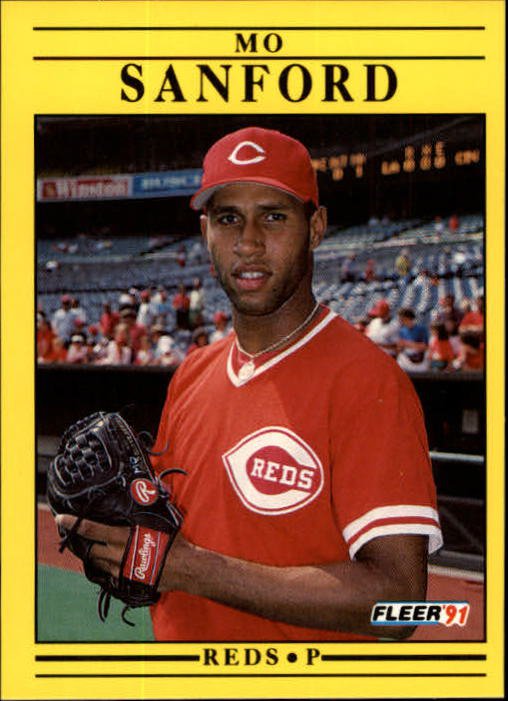 1991 Fleer Update 86 Mo Sanford RC