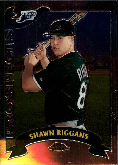 2002 Topps Chrome Traded T255 Shawn Riggans RC
