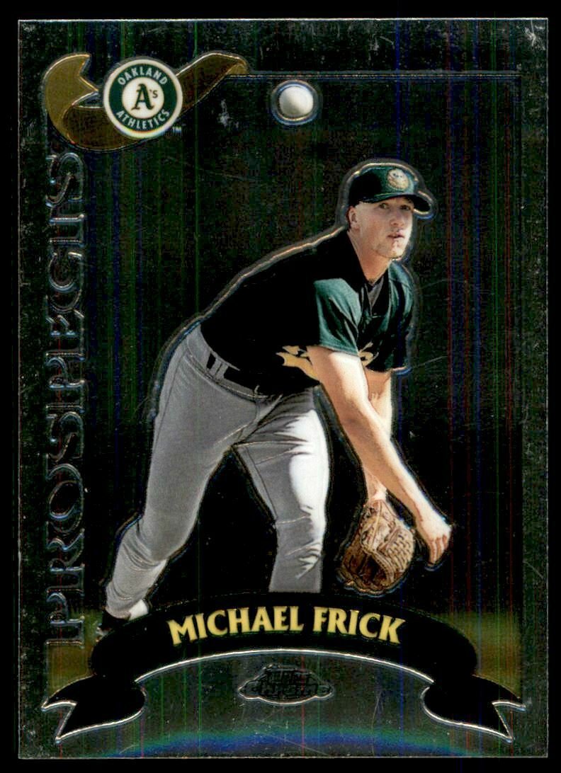 2002 Topps Chrome Traded T258 Michael Frick RC