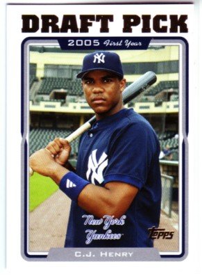 2005 Topps Update 324 C.J. Henry DP RC