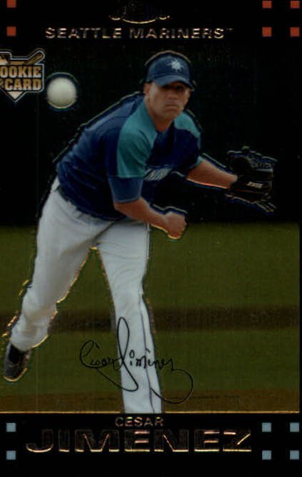 2007 Topps Chrome 315 Cesar Jimenez RC