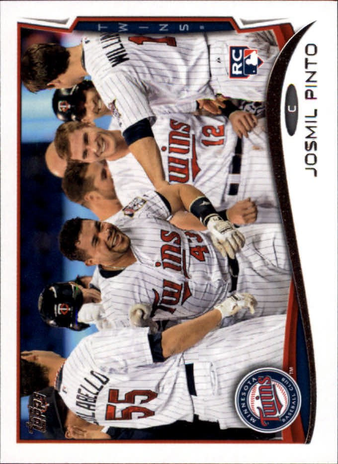 2014 Topps Mini 162 Josmil Pinto RC