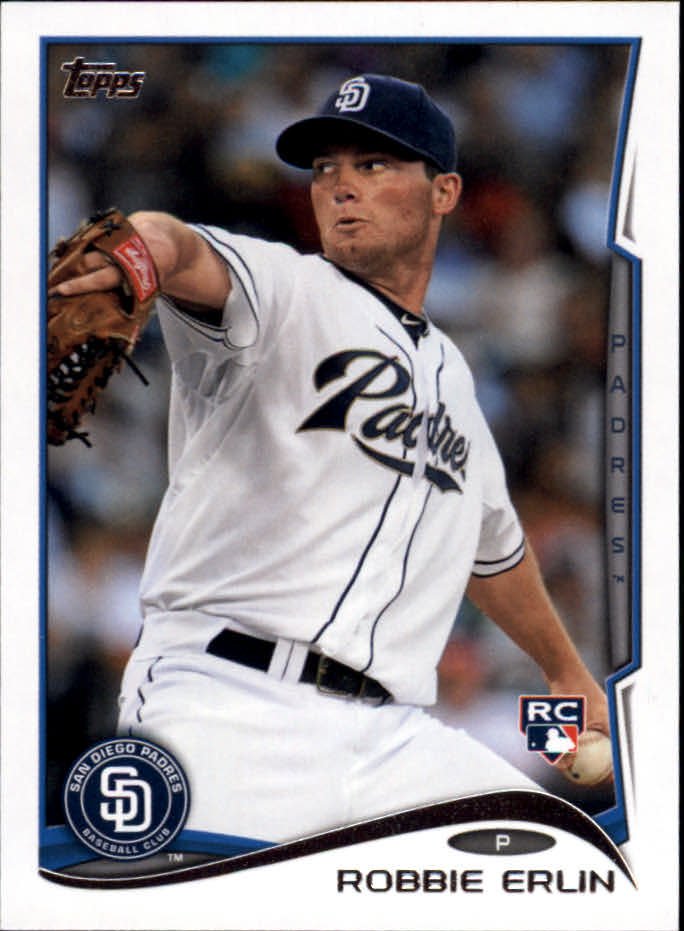 2014 Topps Mini 281 Robbie Erlin RC