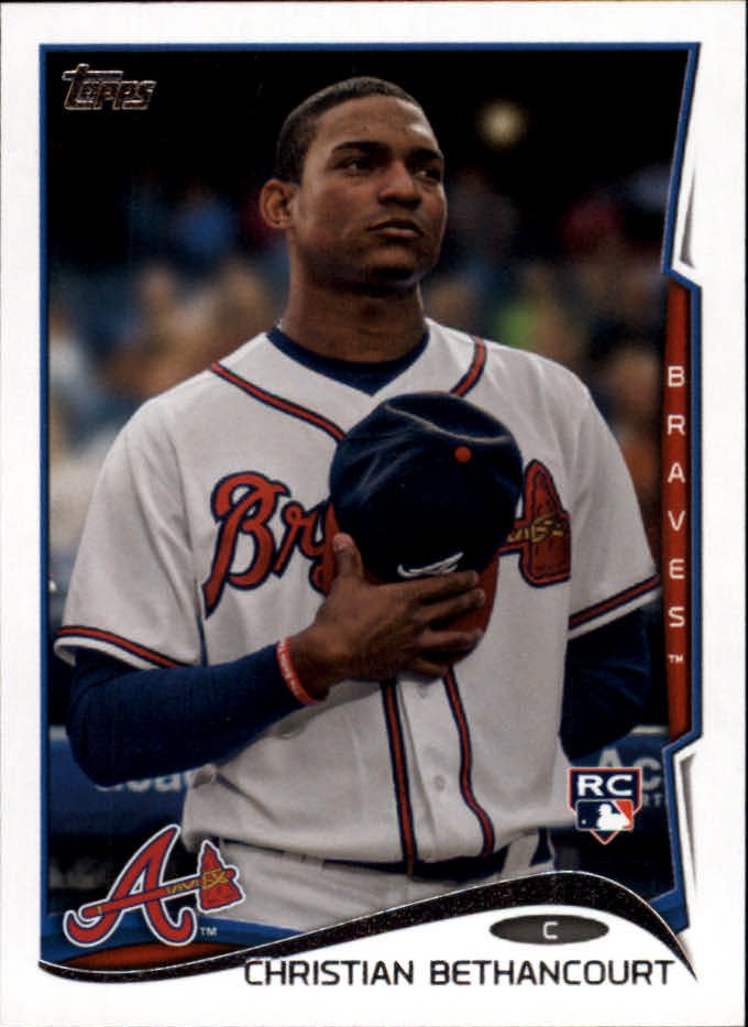 2014 Topps Mini 447 Christian Bethancourt RC