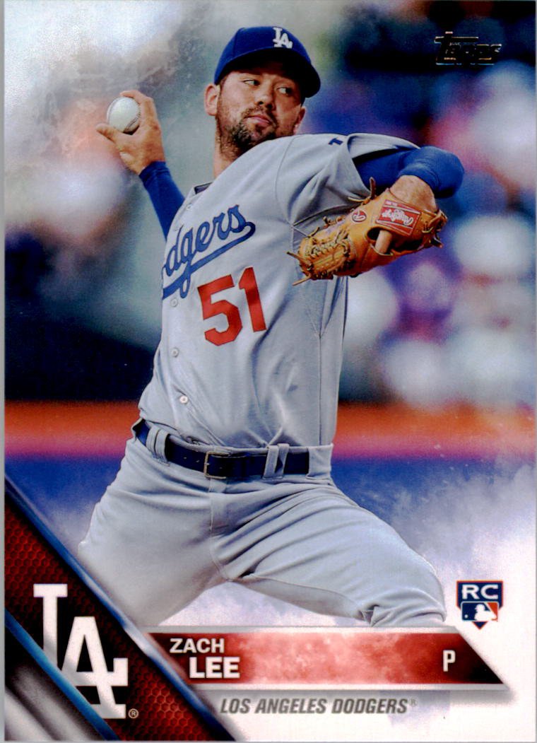 2016 Topps 127 Zach Lee RC