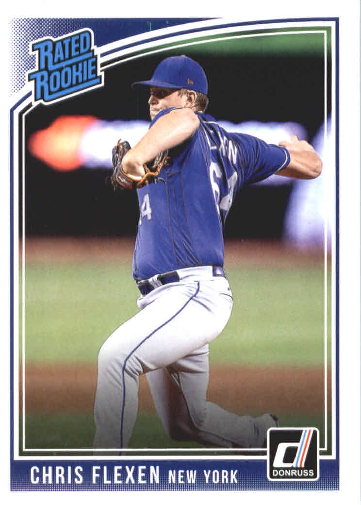 2018 Donruss 49 Chris Flexen RR RC