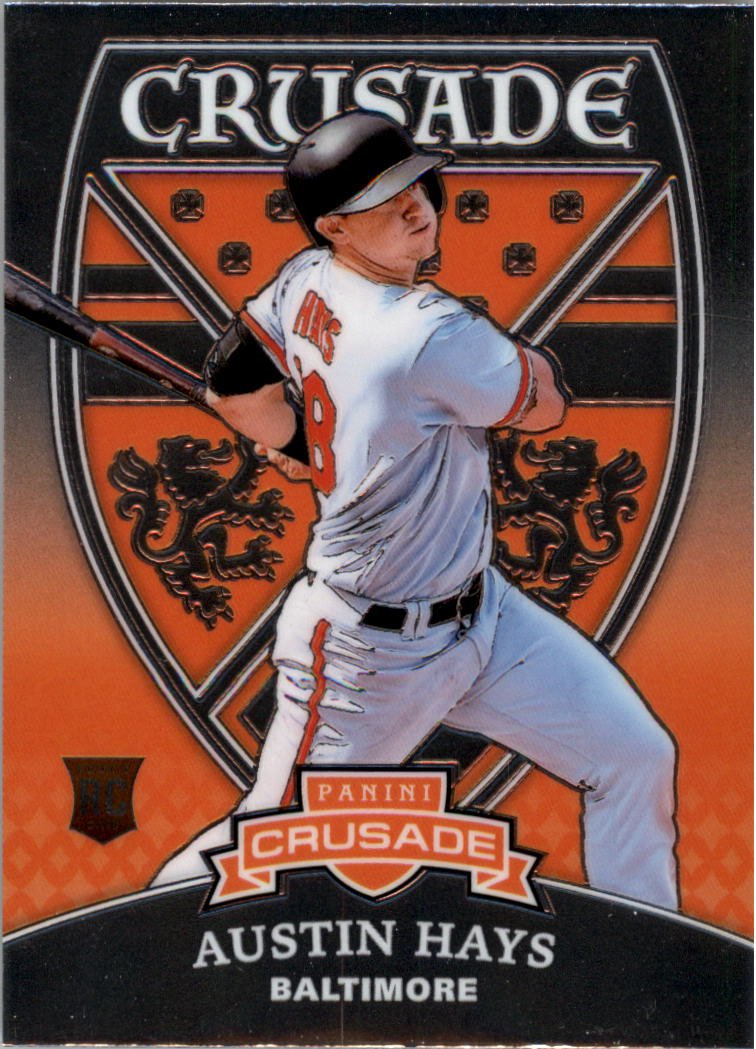 2018 Panini Crusade 17 Austin Hays RC