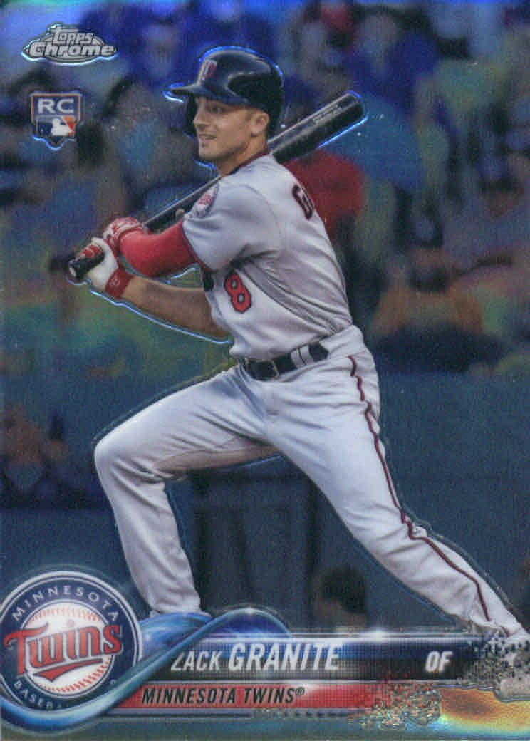 2018 Topps Chrome 154 Zack Granite RC