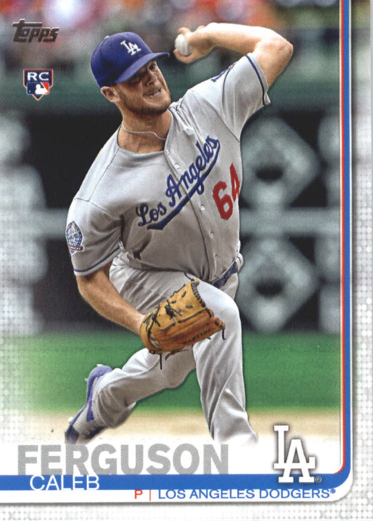2019 Topps 452 Caleb Ferguson RC
