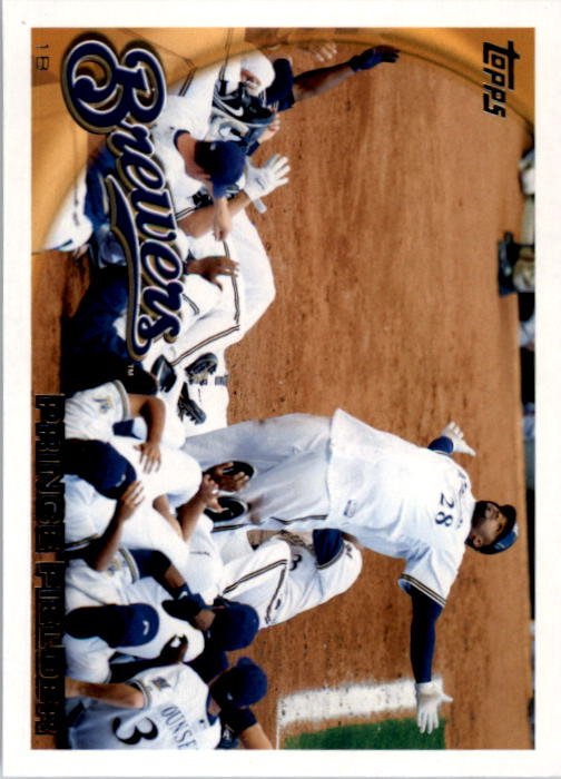 2010 Topps 1A Prince Fielder
