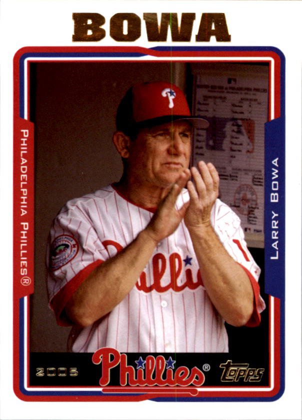 2005 Topps 288 Larry Bowa MG