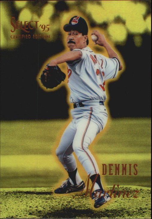 1995 Select Certified 86 Dennis Martinez