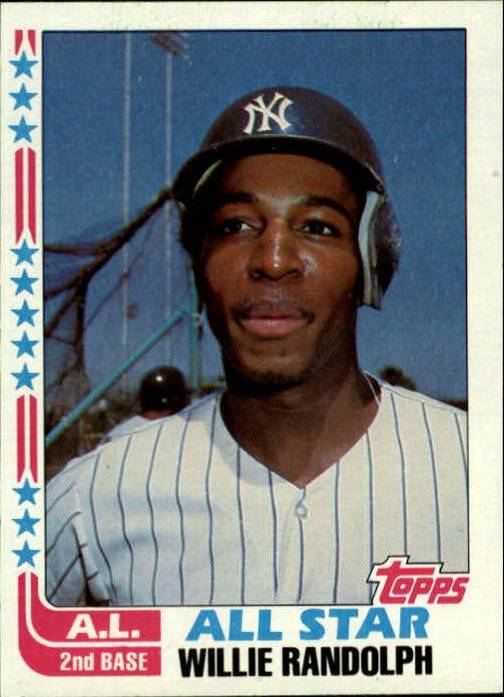 1982 Topps 548 Willie Randolph AS