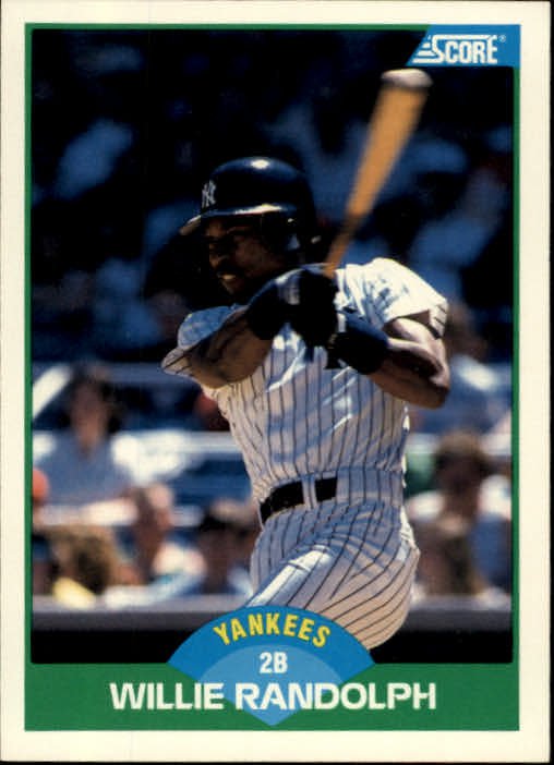 1989 Score 45 Willie Randolph