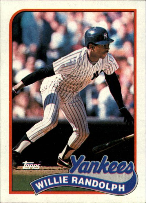 1989 Topps 635 Willie Randolph