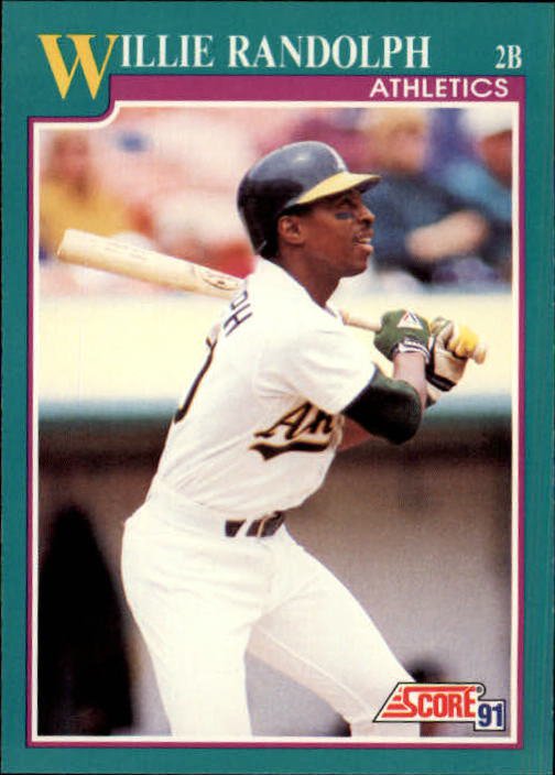 1991 Score 194 Willie Randolph
