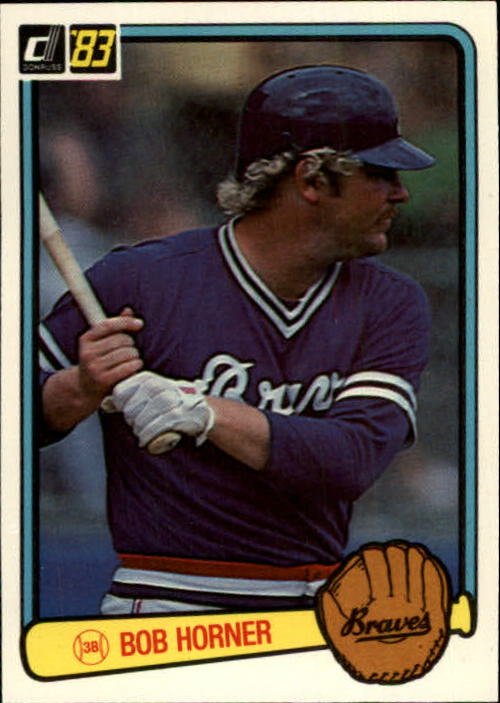 1983 Donruss 58 Bob Horner