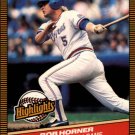 1986 Donruss Highlights 22 Bob Horner 1986 Donruss Highlights 22 Bob Horner