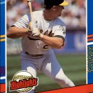 1991 Donruss Bonus Cards BC9 Mark McGwire UER 1991 Donruss Bonus Cards BC9 Mark McGwire UER
