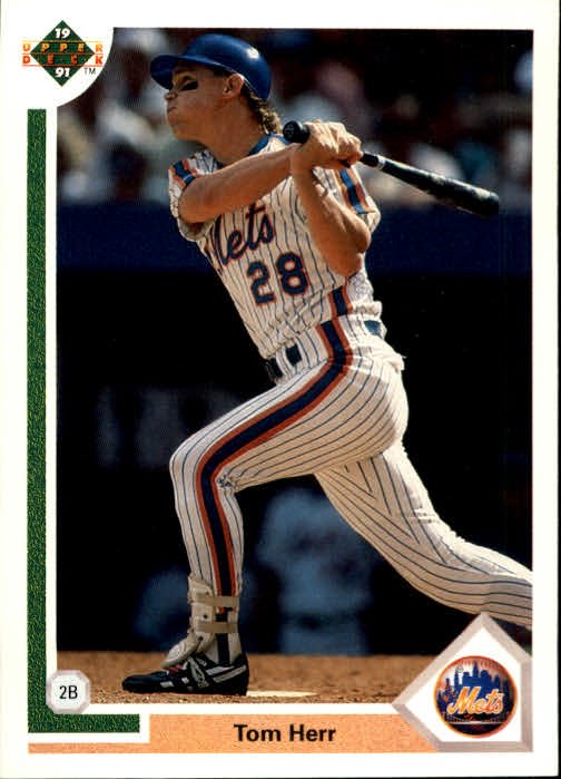 1991 Upper Deck 416 Tom Herr