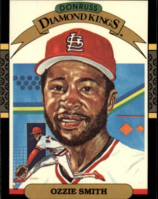 1987 Donruss 5 Ozzie Smith DK